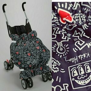 Keith Haring Stroller Blanket